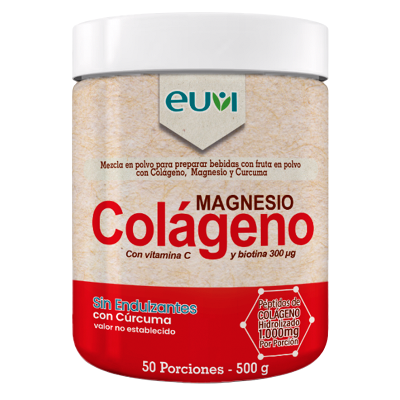 Magnesio, colágeno polvo