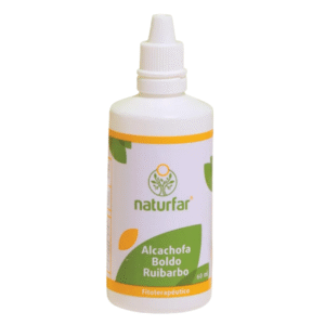 Alcachofa Boldo Ruibarbo Gotas 60 ml  Naturfar