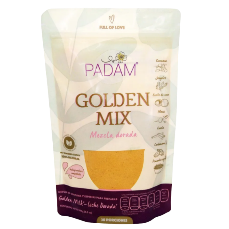 Golden Mix Leche Dorada 100 gr Padam - Moli Natural