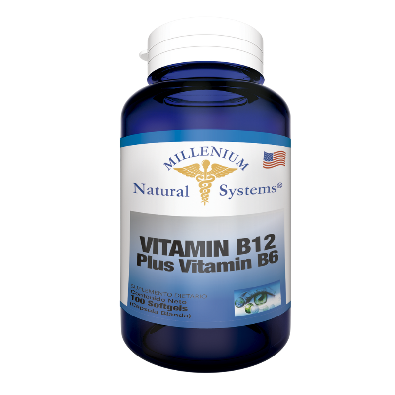 Vitamina B12 Plus Vit B6 100 Sg Natural Systems