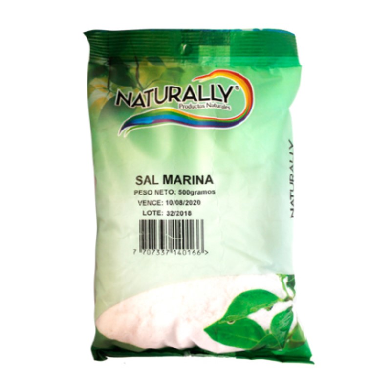 Sal Marina 500 gr Naturally - Moli Natural