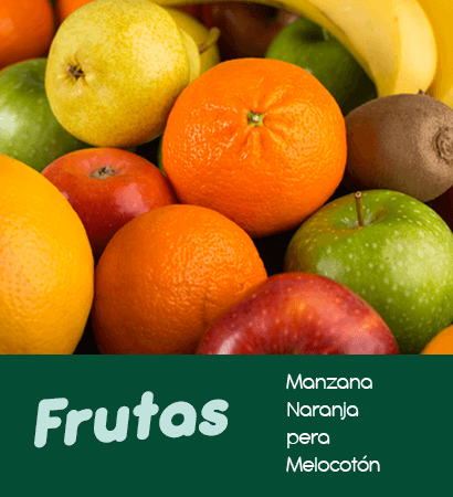 frutas con fibra