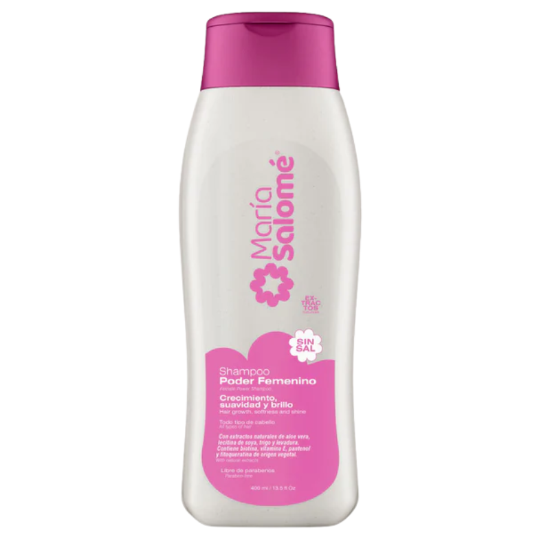 Shampoo Poder Femenino María Salomé 400 ml