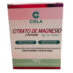 Citrato Magnesio y Potasio de Ciela