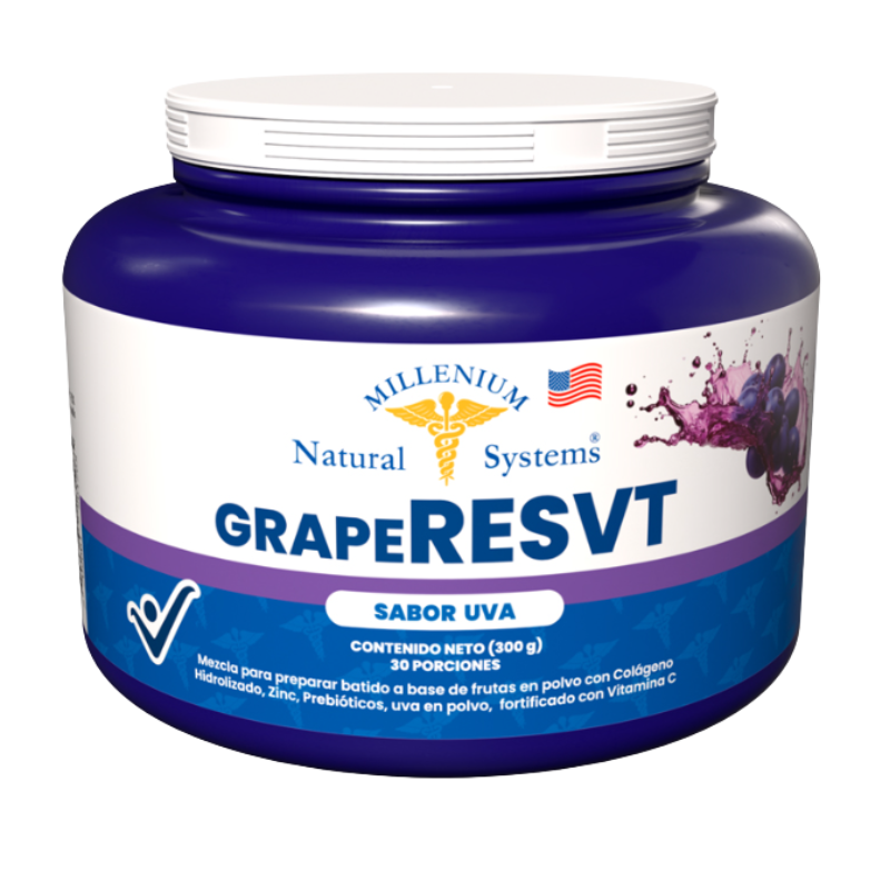 Graperesvt (Colágeno hidrolizado- Prébioticos) 300 gr Natural Systems